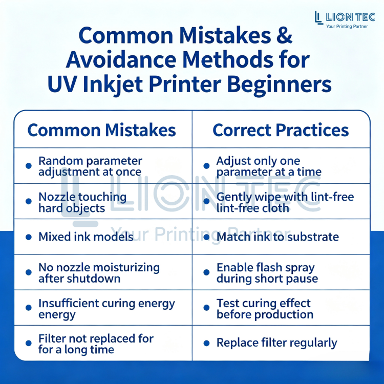 Common Mistakes & Avoidance Methods for Novice Operators of UV Coding Machines