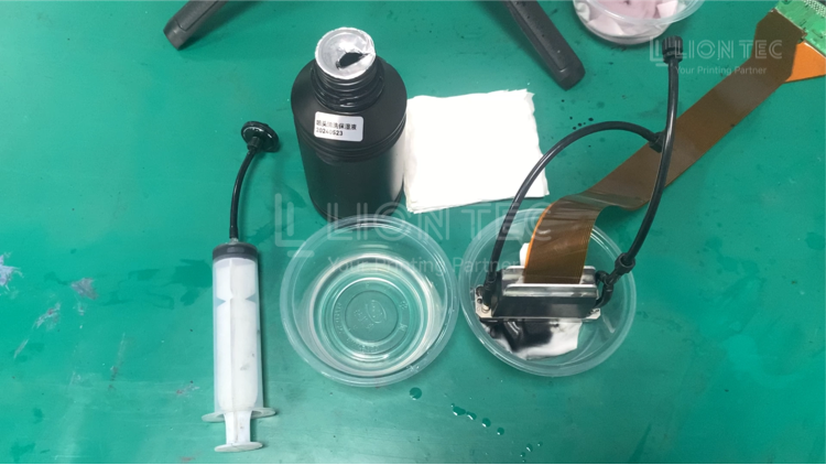 UV Printhead Cleaning Steps