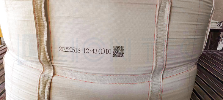 UV Inkjet Printer for 2D QR Code Marking on Woven Ton Bags
